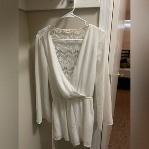 White romper